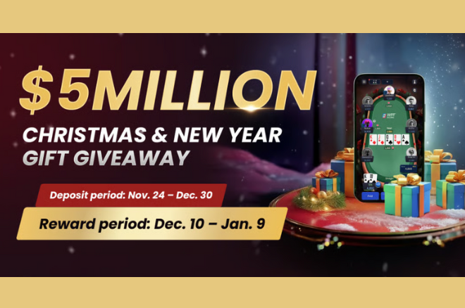 WPT Global $5M Christmas & New Year Giveaway
