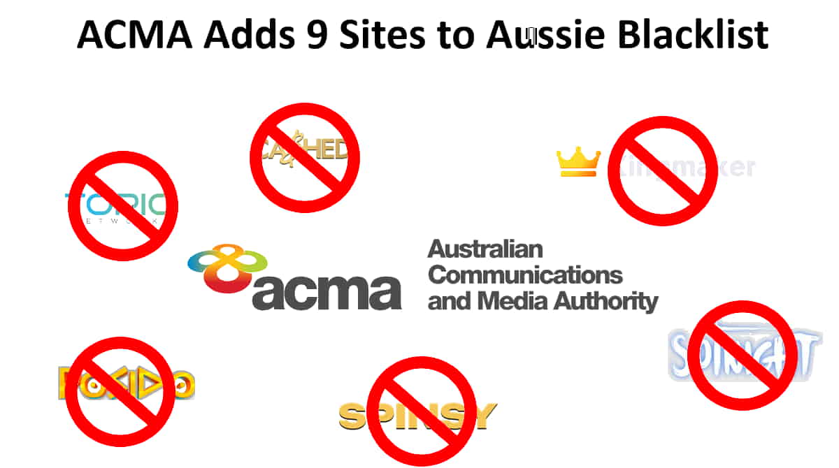 ACMA Blocks 9 More Gaming + Affiliate Websites - Nov 2025