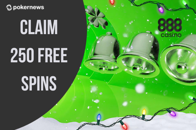 888casino Christmas Offer: Get 250 Free Spins - £10 Deposit