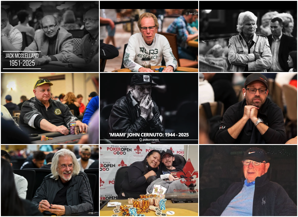 Remembering Poker Players Who Died In 2025