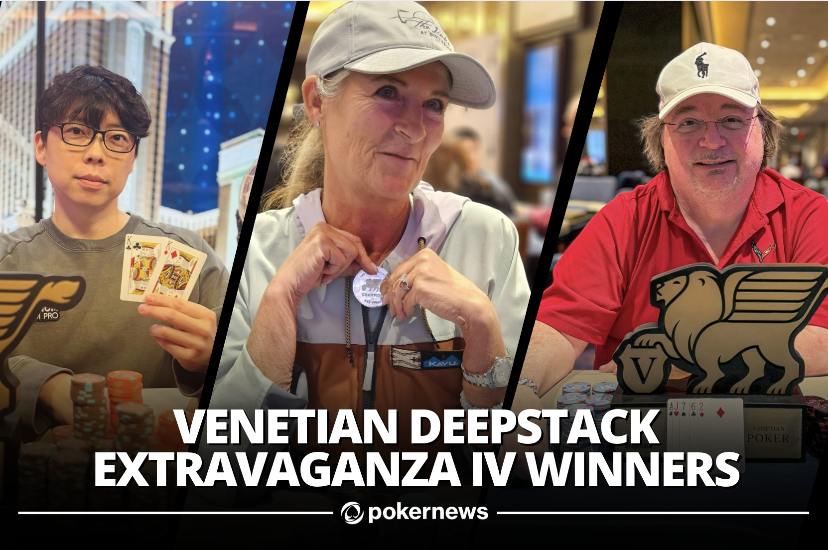 Winners From The 2025 Venetian DeepStack Extravaganza IV