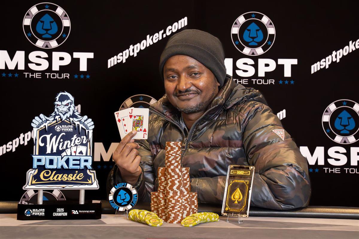 Buzhyew “BK” Ansha Won The 2025 MSPT Winter Poker Classic