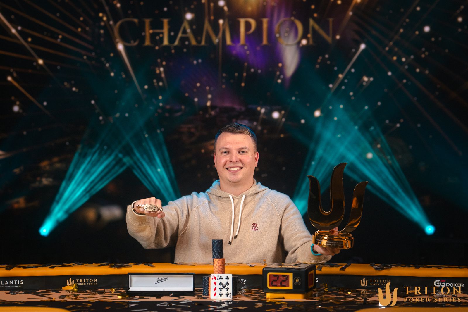 Aleksejs Ponakovs Wins Third WSOP Bracelet & First Triton Title