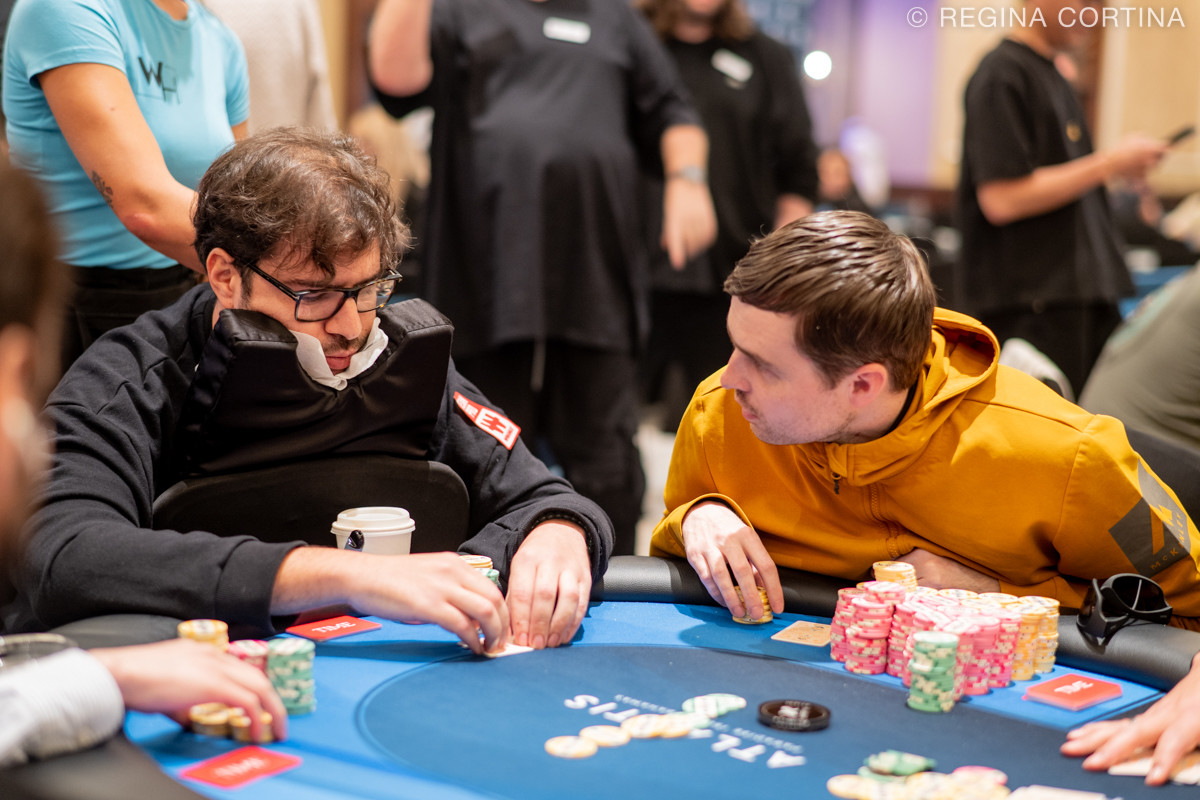Floor Called as Martin Kabrhel Causes a Stir Over Tank in WSOP Super Main