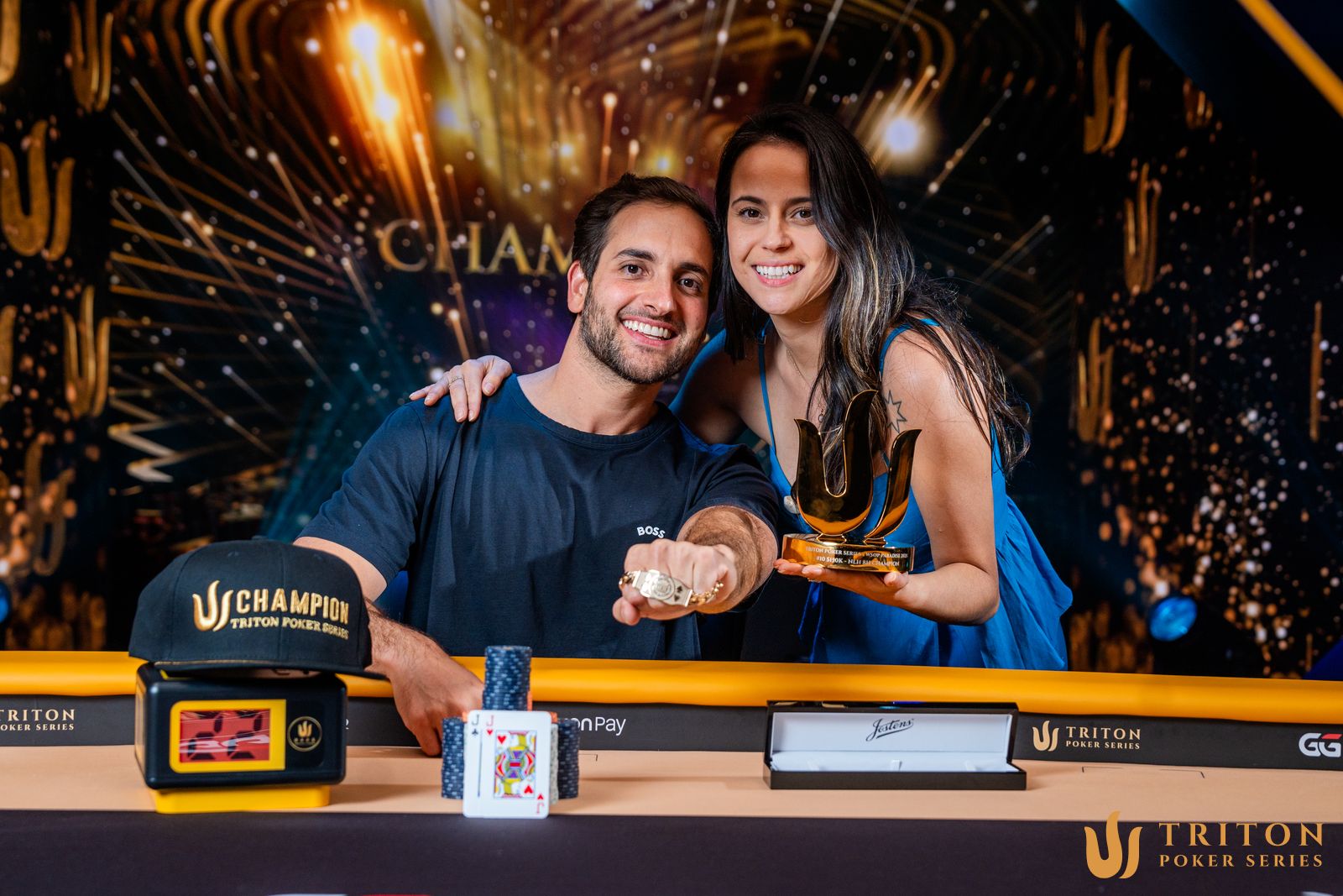 Joao Simao Wins Third Bracelet in Event #10: $150,000 Triton NLH