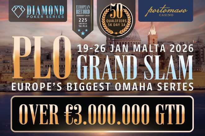 Full Schedule for Diamond Poker Series PLO Grand Slam Malta