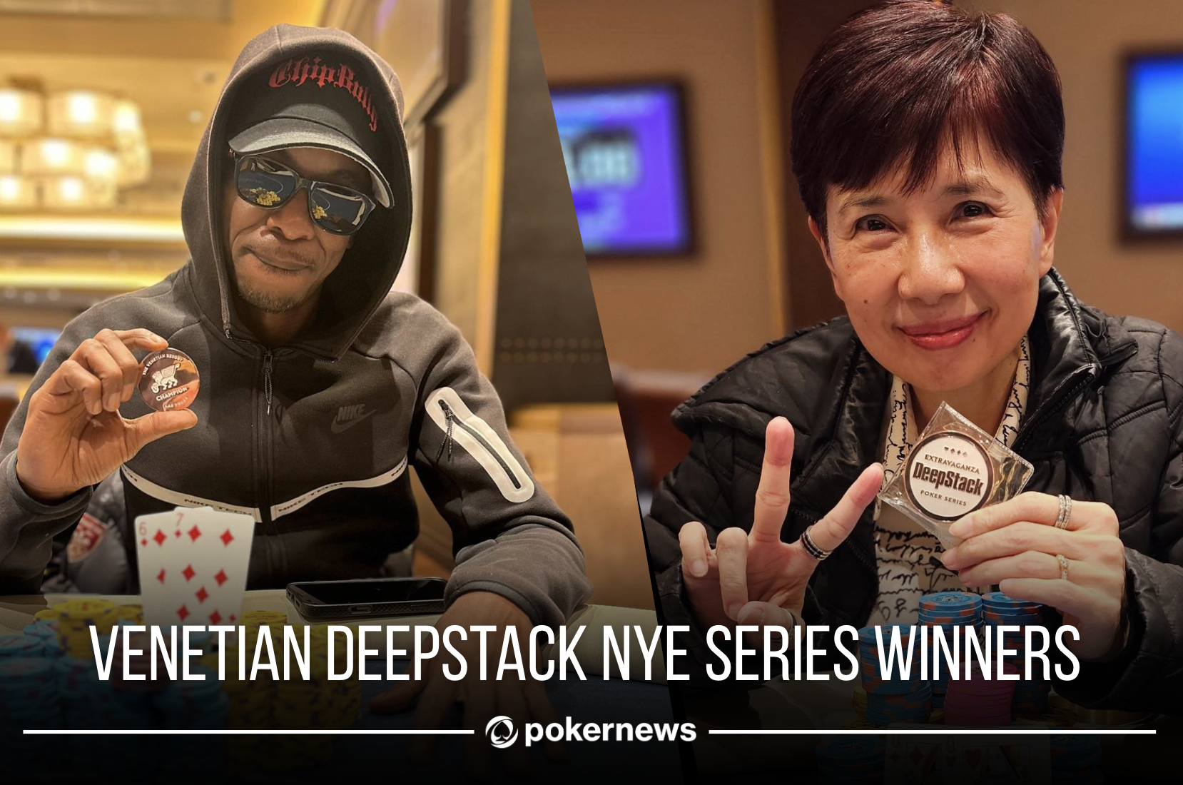 Winners From The 2025 Venetian DeepStack NYE Series