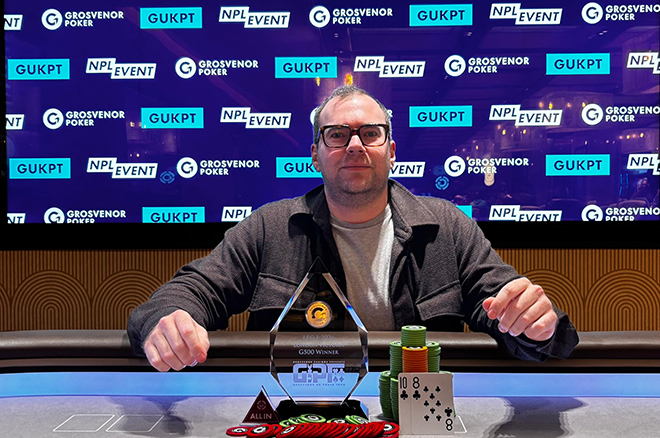 James Mitchell Wins the Inaugural G500 Event at GUKPT London