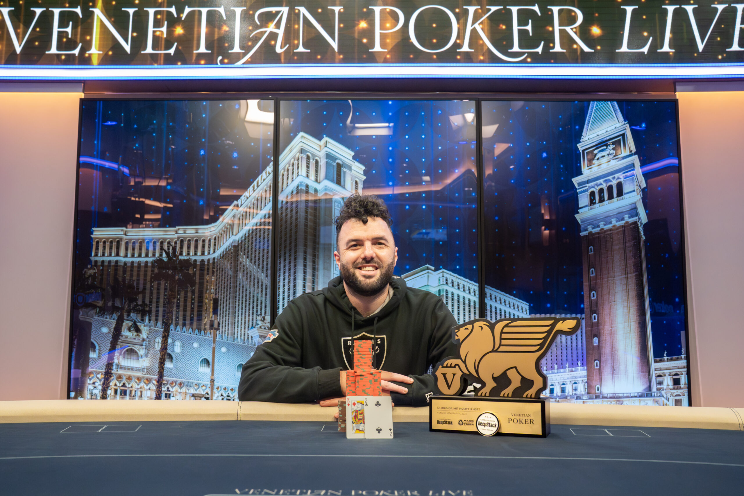 Matthew Wantman Kicks Off New Year Winning MSPT Venetian
