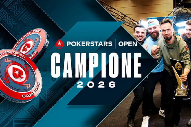 Full Schedule for 2026 PokerStars Open Campione