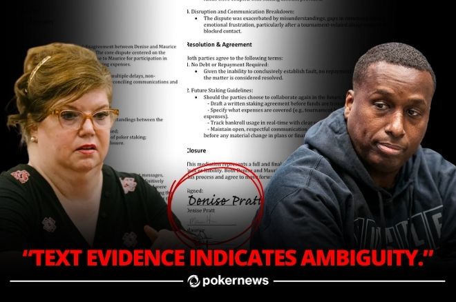 Mediation Settlement Reached in Maurice Hawkins Financial Dispute with Poker Backer
