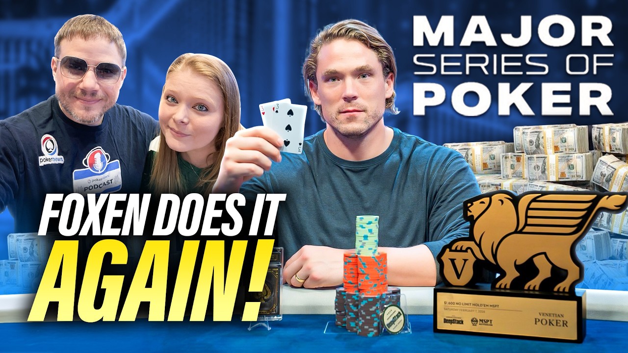Diamond Championship Largest MSPT Outside Las Vegas; Alex Foxen Wins Poker Bowl X | MSPT Podcast #13 | Videos
