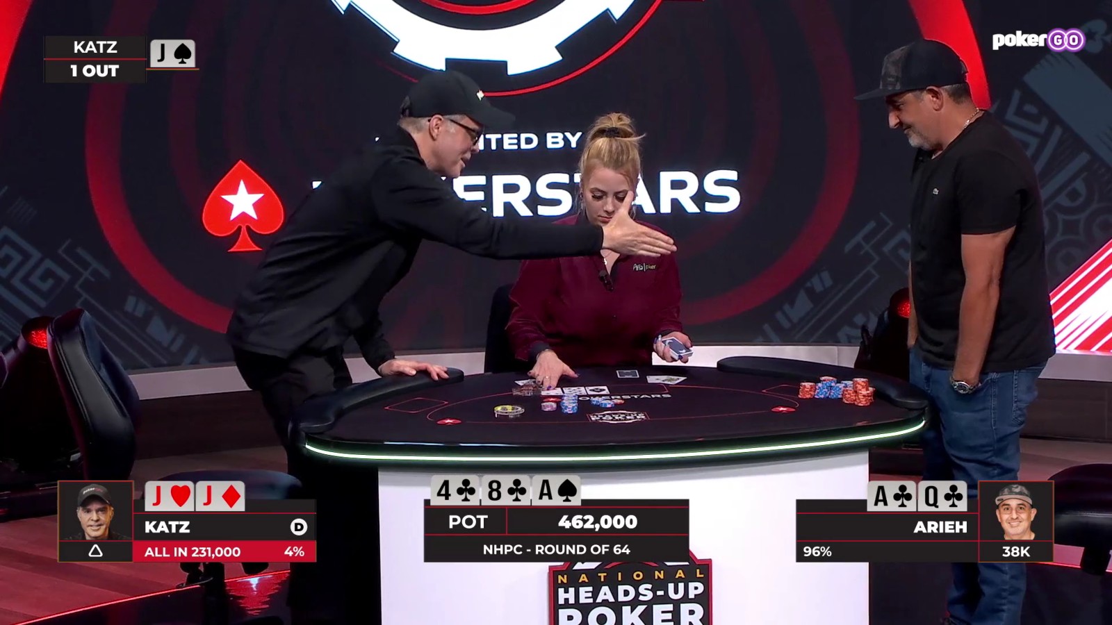 Poker Star Denies Premature Handshake, Then This Happens