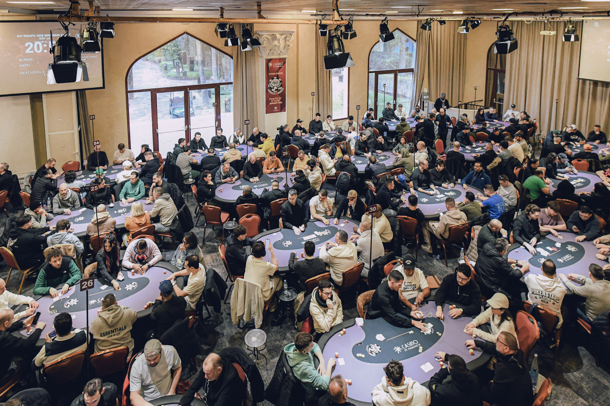 WSOP Circuit Marrakech Sets New Attendance and Prize Pool Records