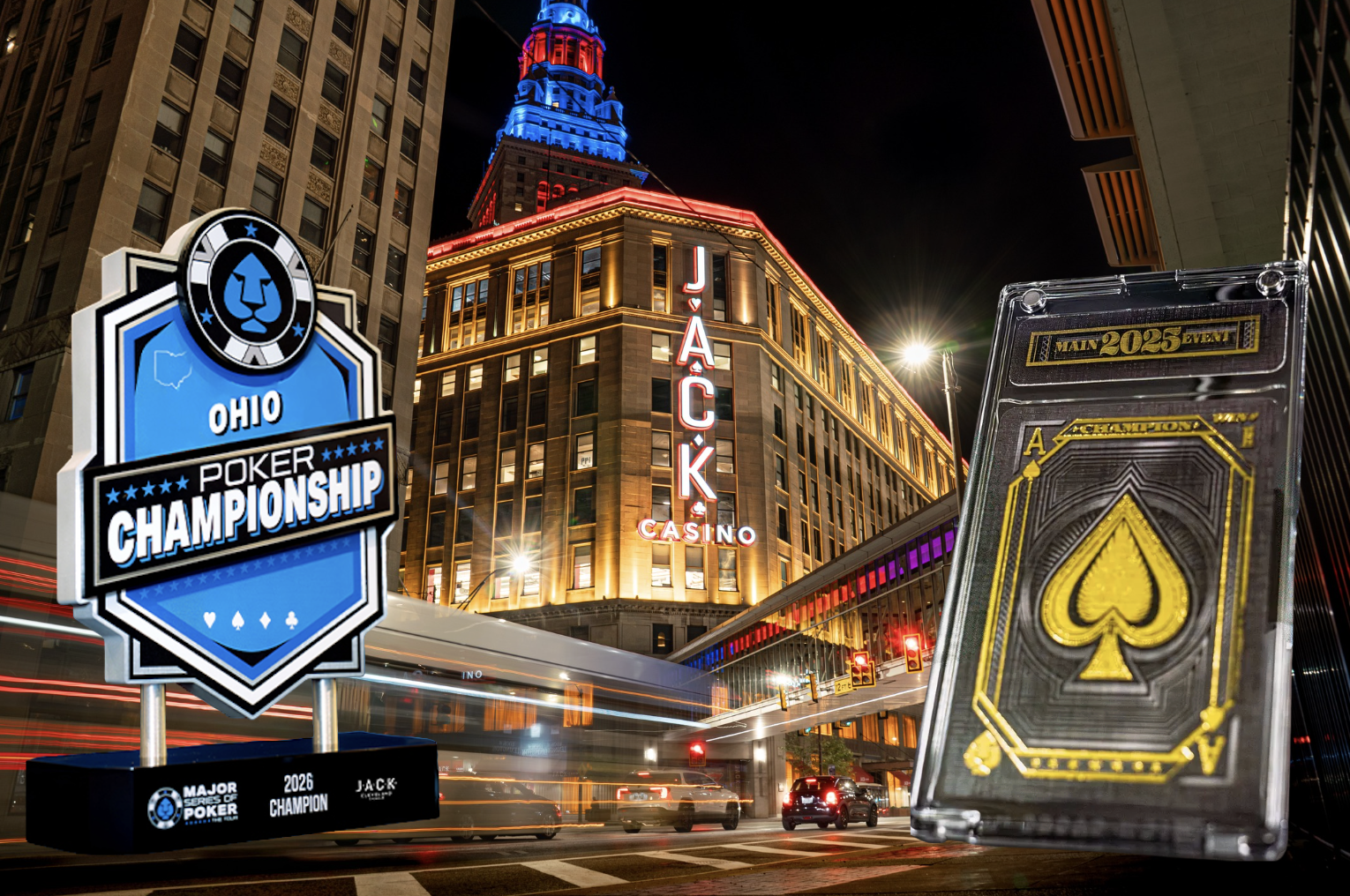 MSPT Heads to JACK Cleveland this Week for Ohio Poker State Championship