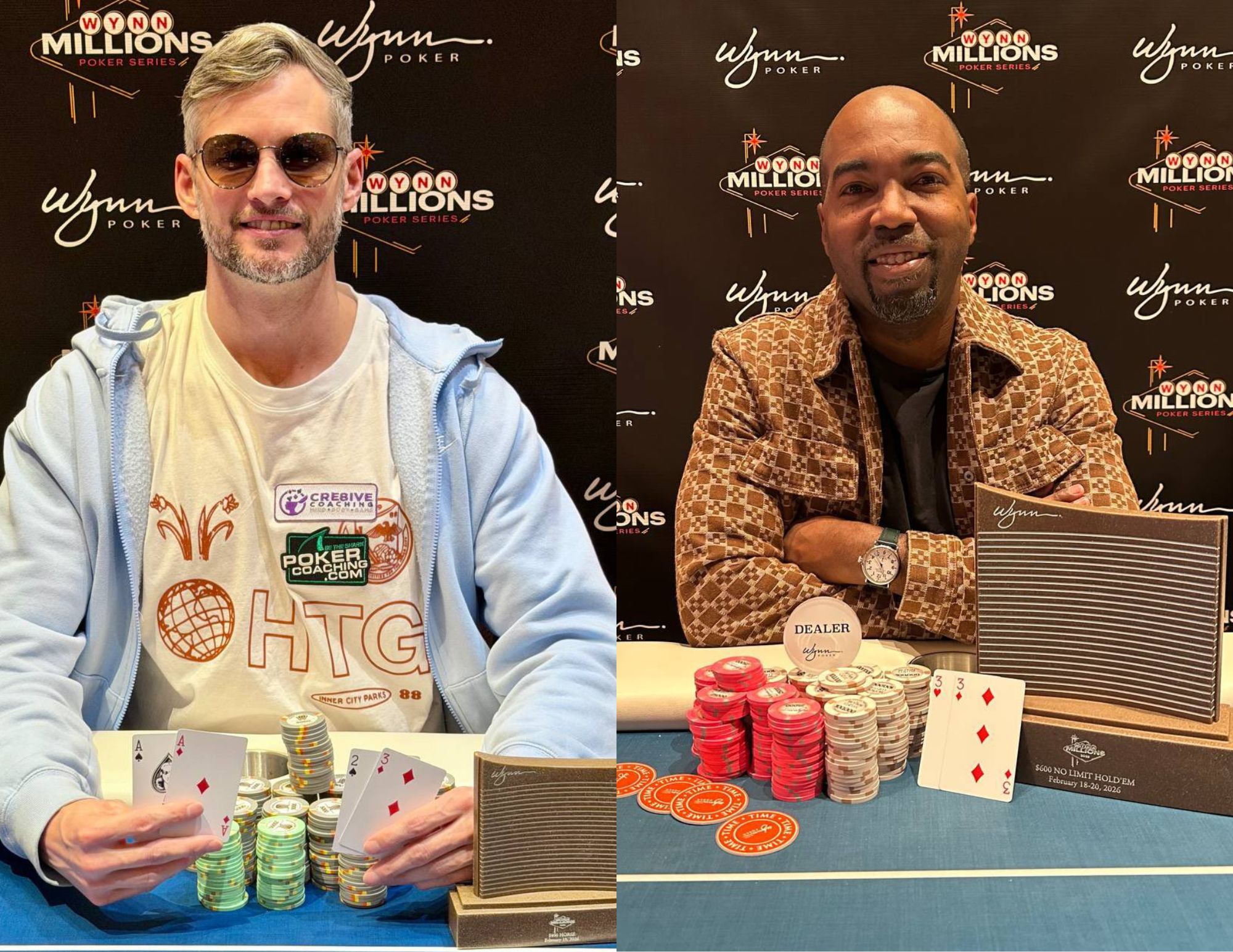 Tristan Wade and a Rising Star Claim Wynn Millions Titles
