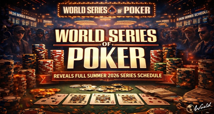 World Series of Poker 2026 Schedule Adds 100 Bracelets