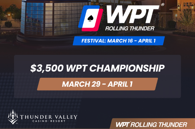 WPT Rolling Thunder in Full Swing as Patterson Leads Winners