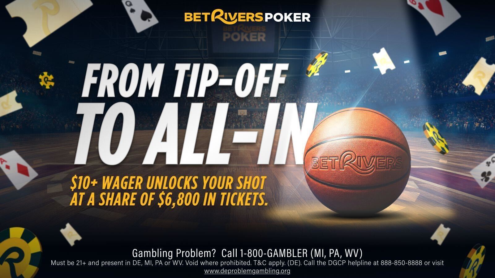 How to Win Big with BetRivers Poker in 'March Mania'