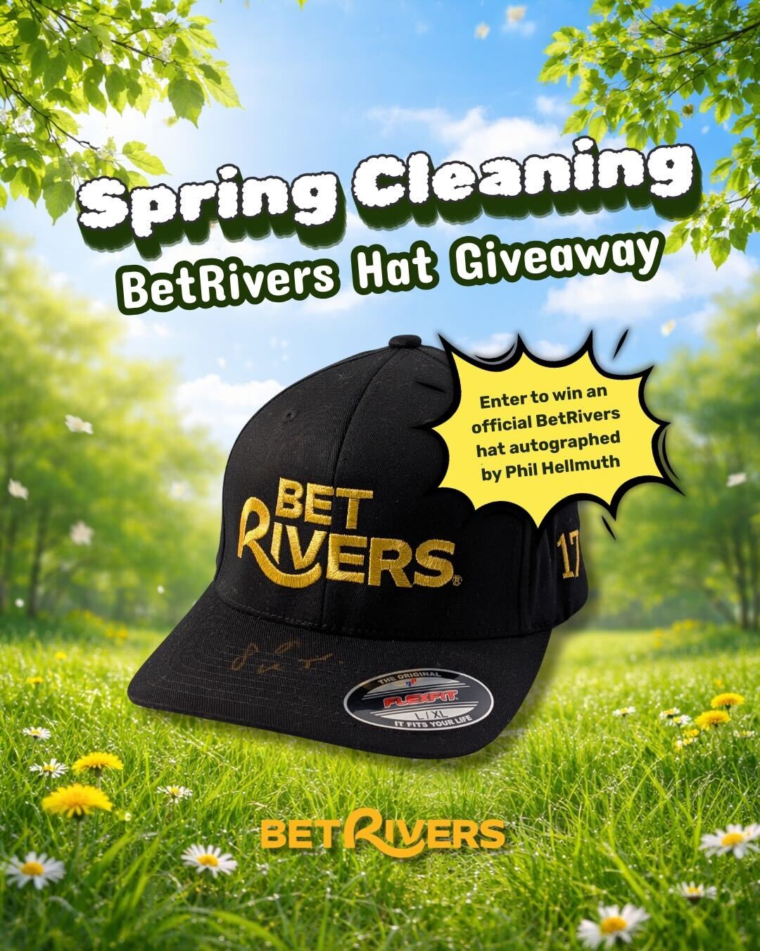 BetRivers Casino Giving Away Autographed Phil Hellmuth Hats in Social Media Contest
