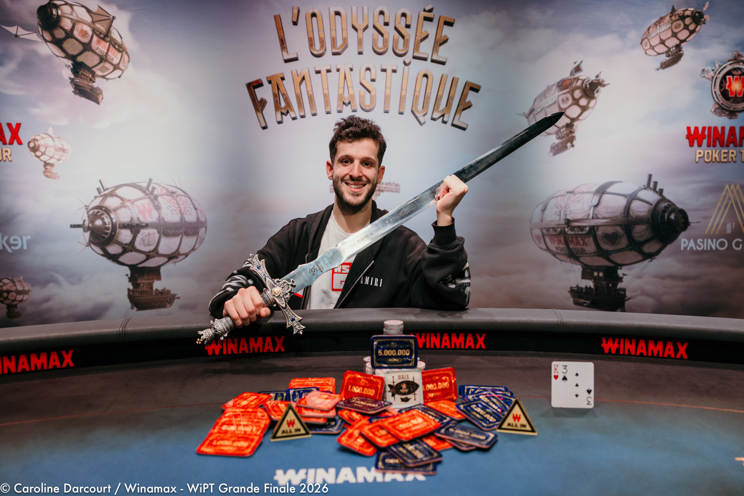 Great Success as Sasha Cohen Wins Winamax Poker Tour Grande Finale