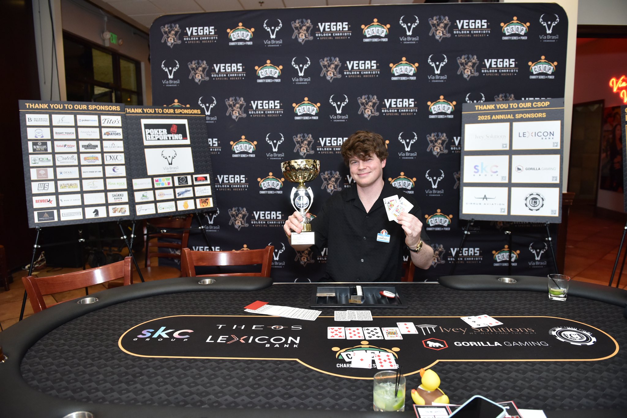 Three Charity Series of Poker (CSOP) Events Taking Place in April to Help Great Causes